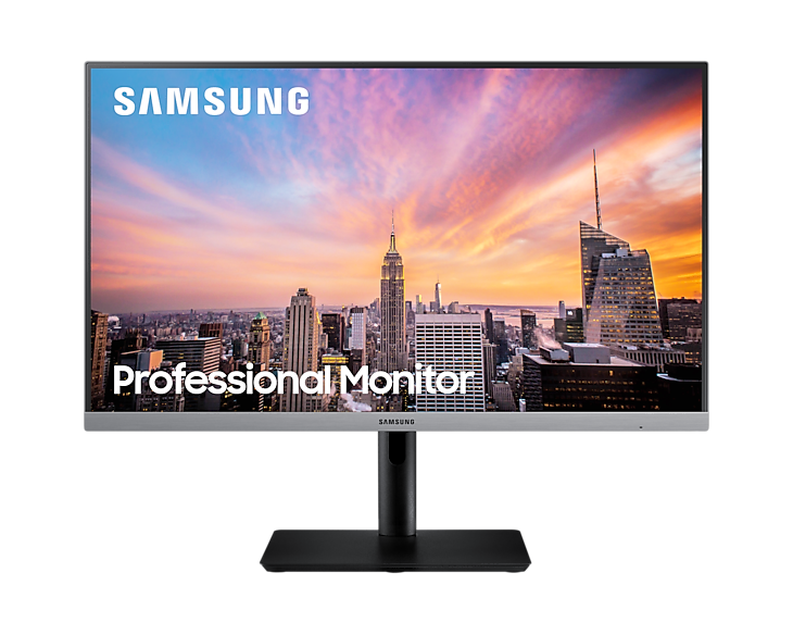 Moniteur LCD Full HD Samsung Professional S24R650FDN 24" - 16:9 - Gris bleu foncé