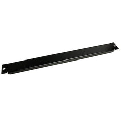 StarTech.com Panneau d'obturation - 1U - 19 pouces - Acier - Noir - Panneau de rack vierge - Panneau de remplissage - Panneau de montage en rack - Caches de rack