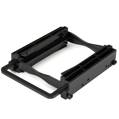 StarTech.com Dual 2.5" SSD/HDD Mounting Bracket for 3.5" Drive Bay - Tool-Less Installation - 2-Drive Adapter Bracket for Desktop Computer