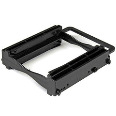 StarTech.com Support de montage double SSD/HDD 2,5" pour baie de lecteur 3,5" - Installation sans outil - Support adaptateur 2 disques pour ordinateur de bureau