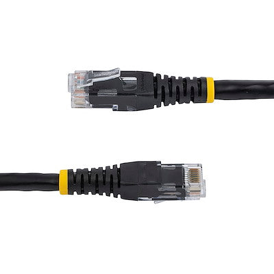 StarTech.com 3ft CAT6 Ethernet Cable - Black Molded Gigabit - 100W PoE UTP 650MHz - Category 6 Patch Cord UL Certified Wiring/TIA