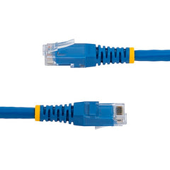 StarTech.com 8ft CAT6 Ethernet Cable - Blue Molded Gigabit - 100W PoE UTP 650MHz - Category 6 Patch Cord UL Certified Wiring/TIA