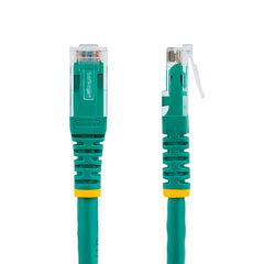 StarTech.com 12ft CAT6 Ethernet Cable - Green Molded Gigabit - 100W PoE UTP 650MHz - Category 6 Patch Cord UL Certified Wiring/TIA