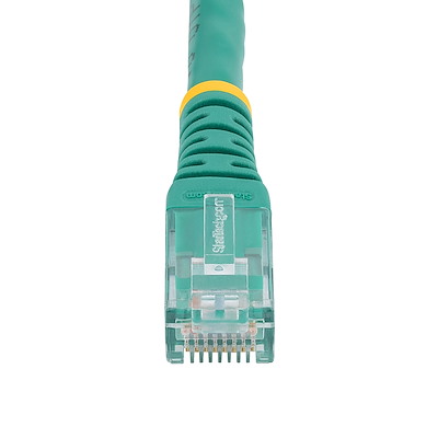 StarTech.com 12ft CAT6 Ethernet Cable - Green Molded Gigabit - 100W PoE UTP 650MHz - Category 6 Patch Cord UL Certified Wiring/TIA