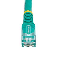 StarTech.com 12ft CAT6 Ethernet Cable - Green Molded Gigabit - 100W PoE UTP 650MHz - Category 6 Patch Cord UL Certified Wiring/TIA