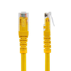 StarTech.com 1ft CAT6 Ethernet Cable - Yellow Molded Gigabit - 100W PoE UTP 650MHz - Category 6 Patch Cord UL Certified Wiring/TIA