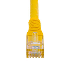 StarTech.com 1ft CAT6 Ethernet Cable - Yellow Molded Gigabit - 100W PoE UTP 650MHz - Category 6 Patch Cord UL Certified Wiring/TIA