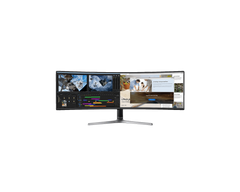 CRG9 Charcoal Black 32:9 5120x1440(suw Dual QHD) 49in QLED Super Ultra-Wide Dual