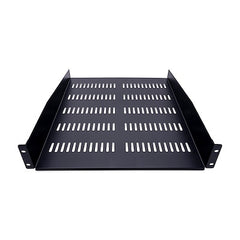 StarTech.com 2U 22in Vented Rack Mount Shelf - Fixed 22 inch Deep antilever Rackmount Tray for Server Rack Cabinet Shelf - 50lbs / 23kg