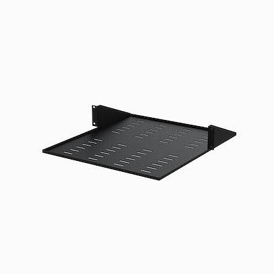 StarTech.com 2 Post Server Rack Shelf - Vented - Center Mount - Up to 75 lb. - 2 post Network Rack Shelf (CABSHF2POSTV2)