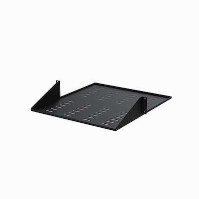 StarTech.com 2 Post Server Rack Shelf - Vented - Center Mount - Up to 75 lb. - 2 post Network Rack Shelf (CABSHF2POSTV2)