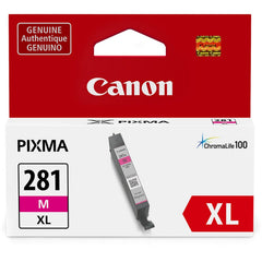 Cartouche d'encre jet d'encre originale Canon CLI-281 XL - Pack magenta