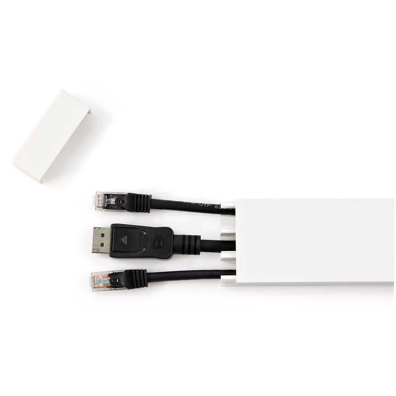 StarTech.com Lot de 20 embouts de chemin de câbles pour CBMCWD5020 – Accessoires de gestion de câbles – Connecteurs d'extrémité de montage de chemin de câbles – Pièce d'extrémité – UL