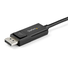 Reversible USB C to DisplayPort 1.4 cable (USB-C DP Alt Mode laptop to monitor)