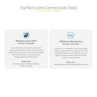 StarTech.com Adaptateur multiport USB C, USB-C vers HDMI 4K, 100 W PD Pass-Through, hub USB 3.0 5 Gbit/s (1xC/1xA), mini station d'accueil USB-C/station de voyage 