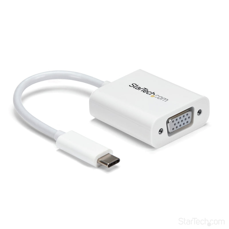 Connect your MacBook, Chromebook or laptop with USB-C to a VGA monitor or projec