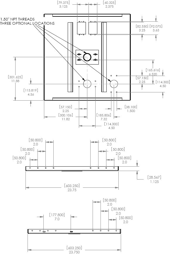 Support de plafond Chief CMA450 pour projecteur