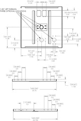 Support de plafond Chief CMA450 pour projecteur