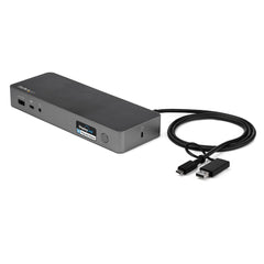 Universal Hybrid USB-A USB-C docking station for USB-C, TB3   USB-A laptops w/ 2