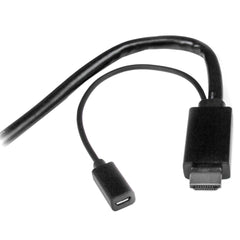 Connect your HDMI, DisplayPort, or Mini DisplayPort laptop to an HDMI display or
