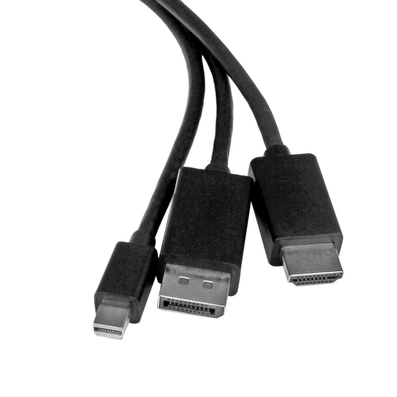 Connect your HDMI, DisplayPort, or Mini DisplayPort laptop to an HDMI display or
