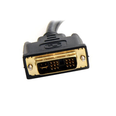 StarTech.com 1 ft DVI-I Analog to 2x VGA Video Splitter Cable - M/F