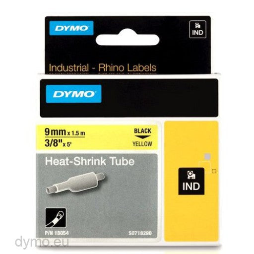 Étiquette pour tube thermorétractable Dymo