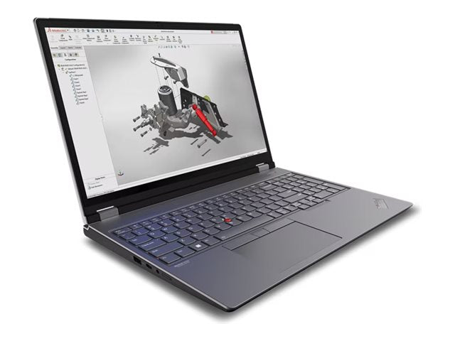 Station de travail mobile Lenovo ThinkPad P16 Gen 2 21FA0032CA 16" - WQXGA - 2560 x 1600 - Intel Core i7 13e génération i7-13700HX Hexadeca-core (16 Core) - 16 Go de RAM totale - 512 Go SSD - Villi Black, Storm Grey