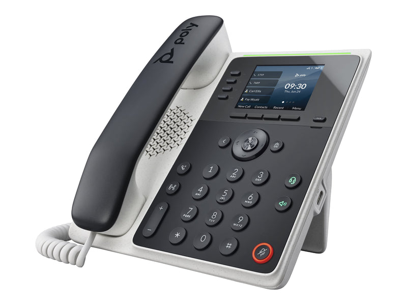 HP POLY EDGE E220 IP PHONE AND POE-ENABLED