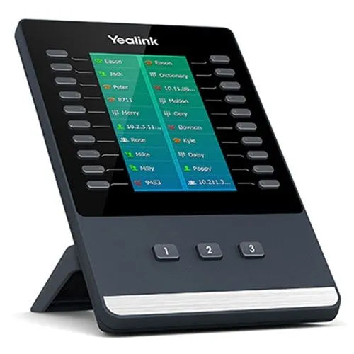 EXP50 expansion module (sidecar / attendant console), 60 keys (3 pages of 20 key