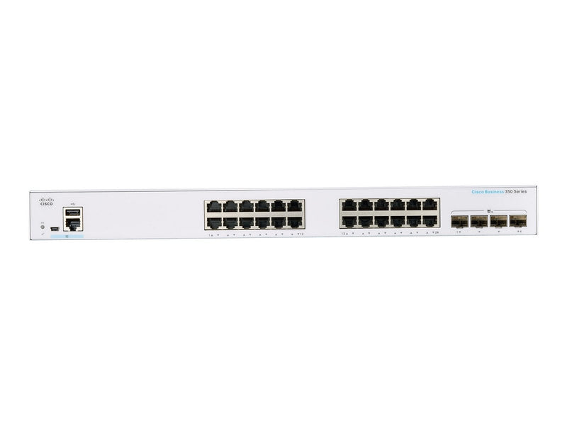 Cisco 350 CBS350-24T-4X Ethernet Switch