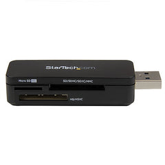 StarTech.com Lecteur de carte mémoire flash externe multimédia USB 3.0 - SDHC MicroSD