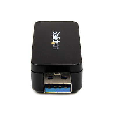 StarTech.com Lecteur de carte mémoire flash externe multimédia USB 3.0 - SDHC MicroSD