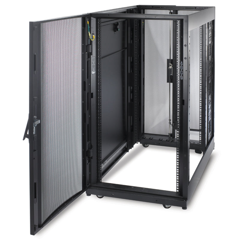 APC by Schneider Electric NetShelter SX, boîtier pour rack de serveur, 24U, noir, 1 198,5 H x 600 L x 1 070 P mm