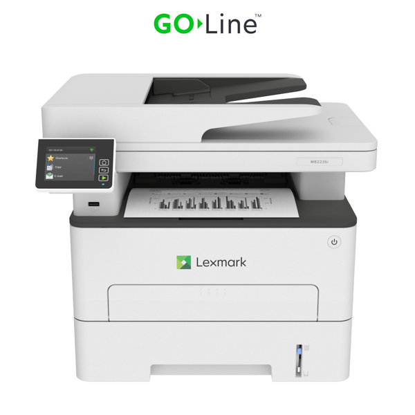 Lexmark MB2236I imprimante multifonction laser sans fil. copieur-scanner, 36 ppm, 600x600 dpi, recto-verso auto, 30k pg/mois, 250 feuilles, scanner couleur, Ethernet, LAN