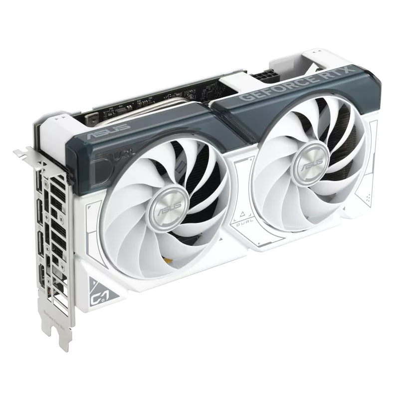 ASUS GEFORCE DUAL-RTX4060-O8G-WHITE OC 8GB GDDR6 128 BIT 2535 MHZ