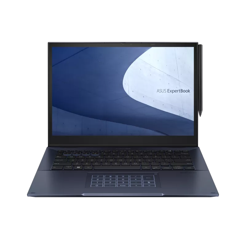 Asus ExpertBook B7 Flip B7402F B7402FBA-Q73P-CB Ordinateur portable convertible 2 en 1 à écran tactile 14" - Intel Core i7 12e génération i7-1260P Dodeca-core (12 cœurs) 2,10 GHz - 32 Go de RAM totale - 1 To SSD - Noir étoile