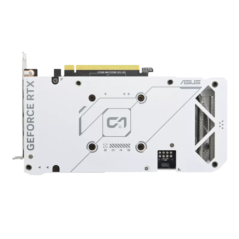 ASUS GEFORCE DUAL-RTX4060-O8G-WHITE OC 8GB GDDR6 128 BIT 2535 MHZ
