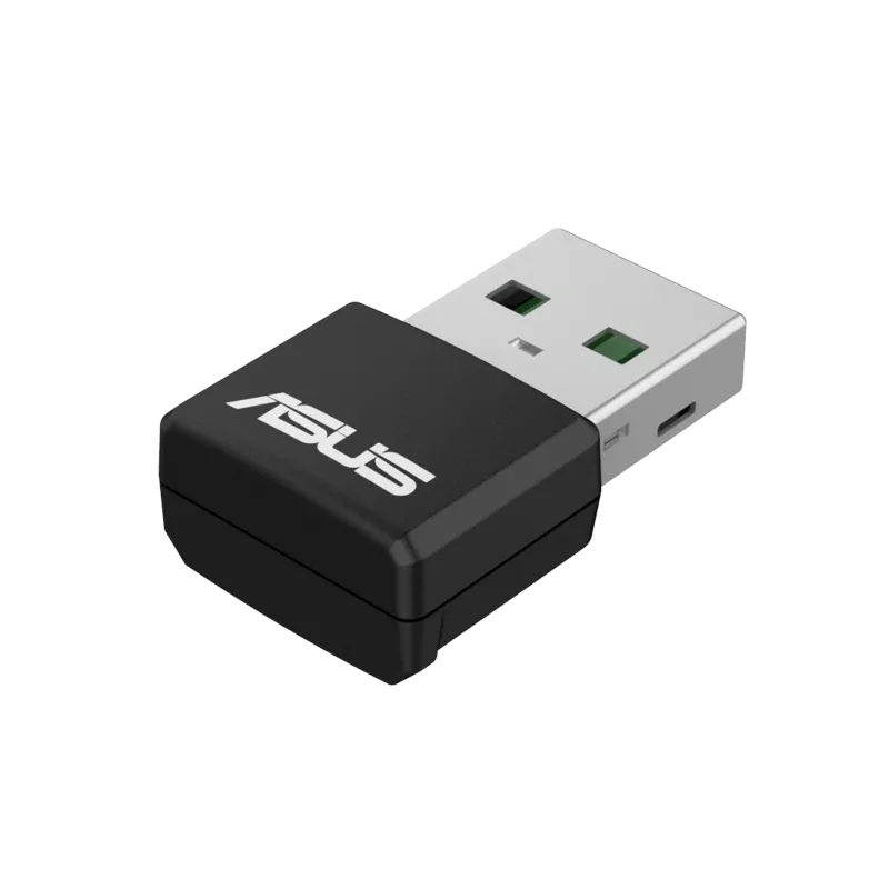 ASUS AX1800 DUAL B/ WIFI 6 USB ADPTR, WIFI 6, 802.11AX, 5GHZ FREQUENCY B/