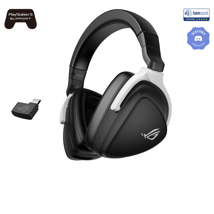 ASUS ROG DELTA S WIRELESS GAMING HEADSET BLK