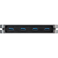 StarTech.com 4 Port USB 3.0 Hub, 4x USB-A, 5Gbps Laptop/Desktop USB Type-A Hub, USB Bus Powered, 28cm Long Cable with Cable Management