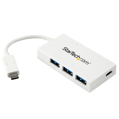 Portable 4 Port USB-C hub - USB Type-C laptop to 3 USB-A/1 USB-C - SuperSpeed 5G