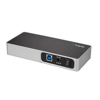 StarTech.com Hub USB C 7 ports avec charge rapide - 5x USB-A et 2x USB-C (USB 3.0 SuperSpeed ​​5Gbps) - Hub adaptateur USB 3.2 Gen 1 - Auto-alimenté