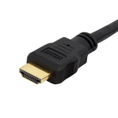 StarTech.com Adaptateur HDMI femelle vers mâle 3 pieds, câble HDMI 4K haute vitesse à montage sur panneau, HDMI femelle vers mâle, câble de connecteur à montage sur panneau HDMI