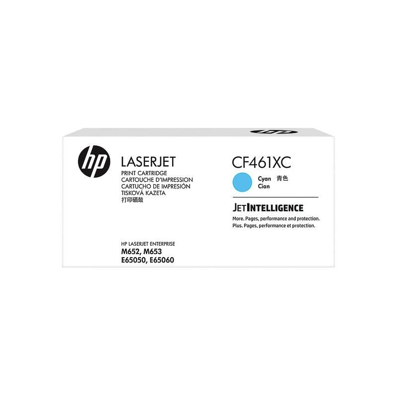 Cartouche de toner laser HP 656X d'origine à haut rendement - Cyan - 1/paquet