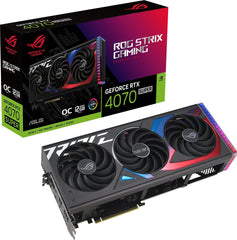 ASUS GEFORCE ROG-STRIX-RTX4070S-O12G-GAMING OC 12GB GDDR6X 192 BIT 2670 MHZ