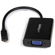 StarTech.com Micro HDMI&reg; to VGA Adapter Converter with Audio for Smartphones / Ultrabooks / Tablets - 1920x1080