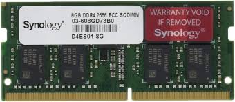 SYNOLOGY 8 Go DDR4 ECC SODIMM SANS TAMPON