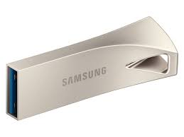 SAMSUNG BAR PLUS 128GB USB 3.1 FLASH DRIVE SILVER