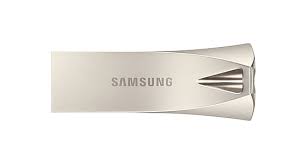 SAMSUNG BAR PLUS 128GB USB 3.1 FLASH DRIVE SILVER